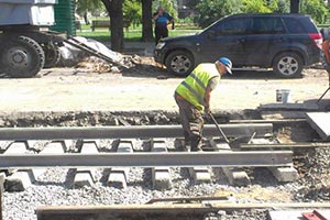 На ремонт трамвайных переездов в Харькове подкинули 23 млн. грн.