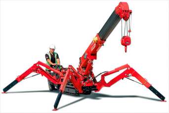 Курьезы: в Японии создали самый маленький в мире подъемный кран. Видео