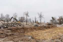 В Гостомелi вже демонтували чотири будинки