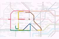 Приколы: животные на схеме Лондонского метро. Фото