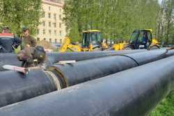 У Львовi проводять замiну теплових мереж