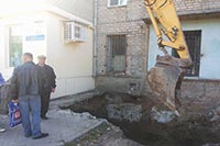 Магазин продтоваров в Николаеве хотели ремонтировать без документов