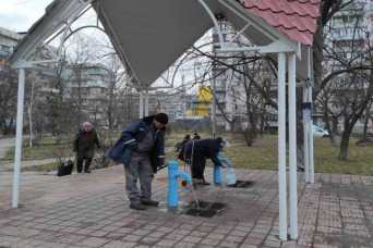 На Оболонi вiдремонтували бювет