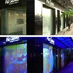 Разработана технология, превращающая стекла в видеоэкраны