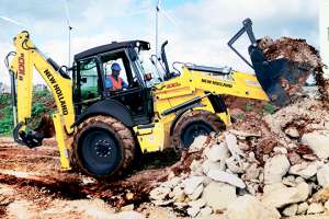 New Holland представил старшую модель экскаватора-погрузчика