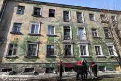 У Днiпрi вiдремонтують усi вибитi вiкна у постраждалих вiд ракетної атаки будинках