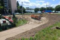 На Дегтярiвському шляхопроводi почали розбирати опори