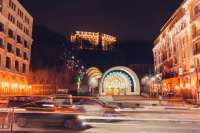 Вечерний Киев с высоты птичьего полета: Подол. Видео