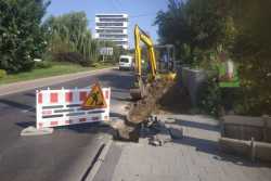 У Львовi вiдремонтують аварiйний тротуар