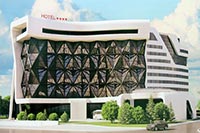 На Академика Глушкова в Киеве построят гостиницу с примочками