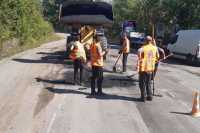 На старокостянтинiвських дорогах лiквiдують ямковiсть