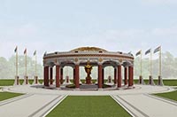 Ротонда в честь чернобыльцев будет открыта вовремя