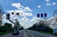 Бiля мiжнародного автомобiльного пункту перетину покращили безпеку руху