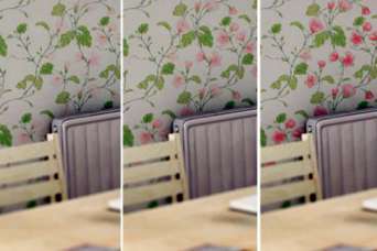 Появились обои, меняющие рисунок, в зависимости от температуры в помещении