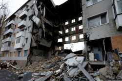 В Бахмуте нет ни одного целого окна