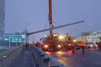 Из обещанных 50 лет фонари на Шулявском мосту простояли всего год