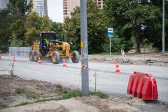 Ремонт вулицi Ентузiастiв завершать у жовтнi