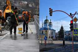 На аварiйному мосту у Теребовлi завершено основнi роботи