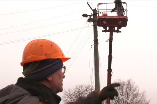 В Харьковской области починили почти все электросети