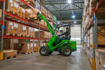 На украинский рынок выходит линейка электрических мини-погрузчиков. Часть 2