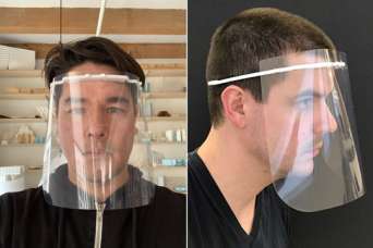 Архитекторы печатают защитные маски для медиков