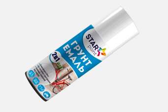 На рынке ЛКМ представлена эмаль-грунт 2 в 1 в аэрозольной упаковке