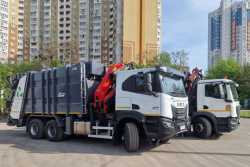 &quot;Київкомунсервiс&quot; отримав новi смiттєвози