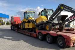 Украинские дорожники получили очередную партию европейской техники