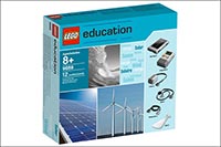 Энергетический конструктор Lego добывает энергию солнца и ветра
