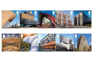 Лучшую современную архитектуру увековечили на марках