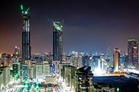 Феерические архитектурно-световые шоу в Арабских Эмиратах. Видео