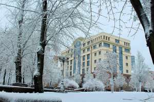 Как выглядит сегодня зимний Донецк. Фото