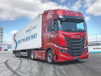 В Украине состоялась презентация нового магистрального тягача IVECO S-WAY
