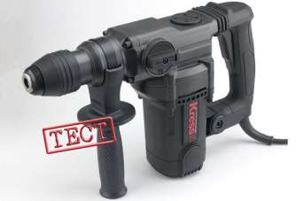 Новый немецкий перфоратор Kress KU330. Обзор