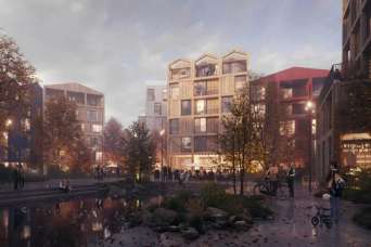 Архитекторы предложили построить полностью деревянный район