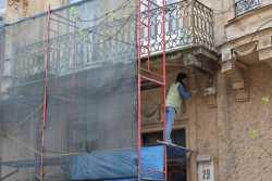 У Львовi ремонтують 15 балконiв