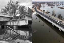 У 2024 р. вiдбудували 20 мостiв