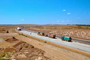 На автобане, который Россия собирается подарить Украине, начались земляные работы