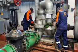 У Днiпрi дали тепло в будинки, якi залишилися без опалення пiсля обстрiлу рф