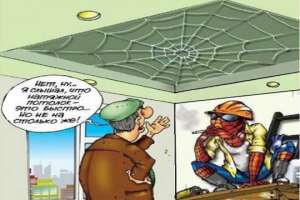 Строительные приколы: китайские подвесные потолки. Видео