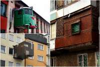 Курьезы: самые невероятные балконы мира. Фото