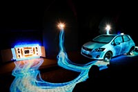 Архитектура танцующего света: автомобили. Видео