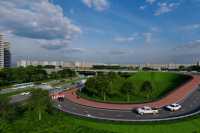 На одному iз найзавантаженiших перехресть Оболонi покращать рух