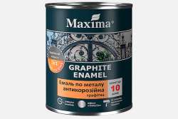 Появилась новинка: антикоррозионная графитовая эмаль по металлу «3 в 1»