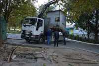 У Кропивницькому демонтують незаконно встановленi тимчасовi споруди