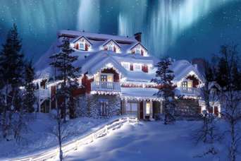 Санте спроектировали новый дом