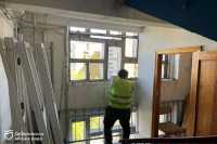 Днiпро встановив 250 вiкон у будинках пiсля ворожих атак