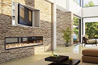 Разработан инновационный газовый камин, управляемый с iPhone. Видео