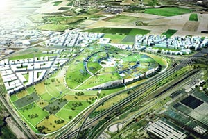 Спроектирован футуристический ТРЦ в пригороде Парижа