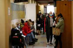 Рижский автовокзал стал хабом для беженцев